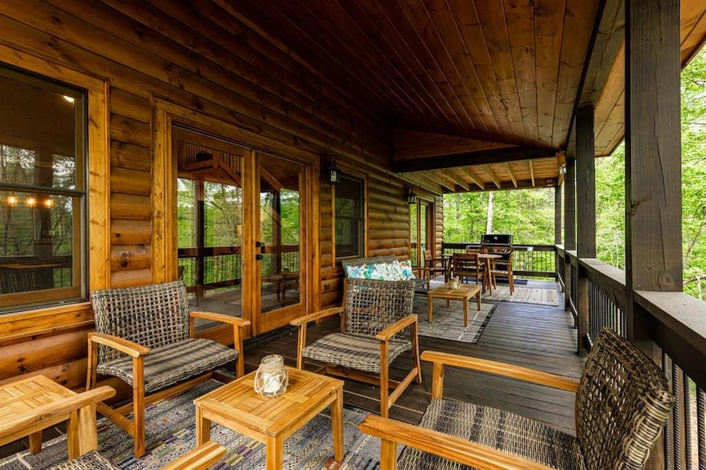 Luxe Family Cabin 8 Min To Downtown Blue Ridge Exteriér fotografie