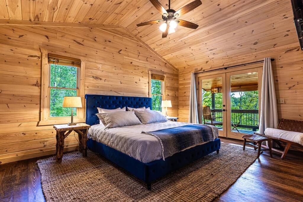 Luxe Family Cabin 8 Min To Downtown Blue Ridge Exteriér fotografie