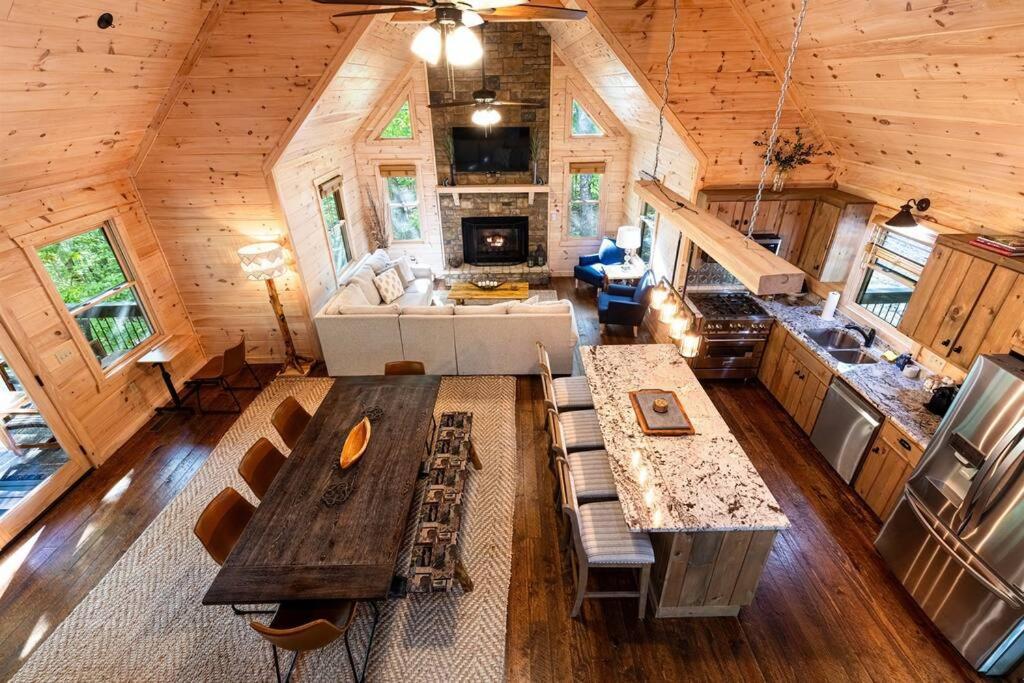 Luxe Family Cabin 8 Min To Downtown Blue Ridge Exteriér fotografie